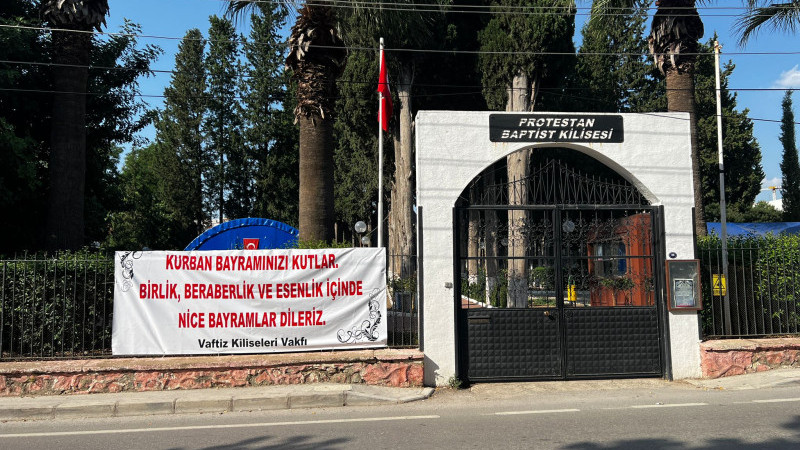 İzmirli Baptist Hristiyanlar Kurban Bayramı'nı kutladı